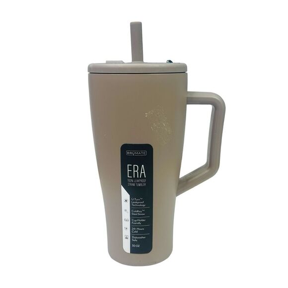 BrüMate Era Straw Tumbler - 30 oz - Mocha - Picture 1 of 3
